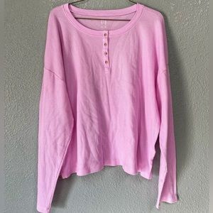 Gap Waffle Knit Long Sleeve NWOT
